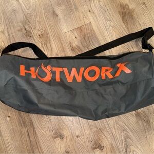 Hotworx Gray and Orange Bag for yoga mat and gear